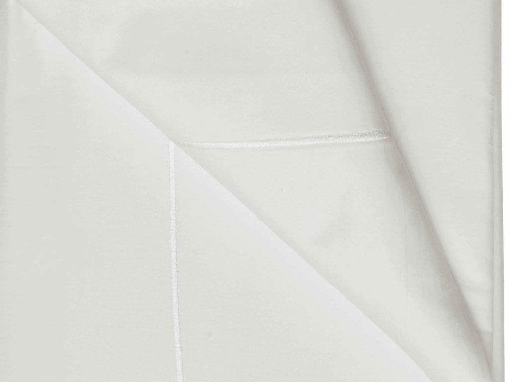 Belledorm 1000 Thread Count Egyptian Cotton Flat Sheets in Ivory